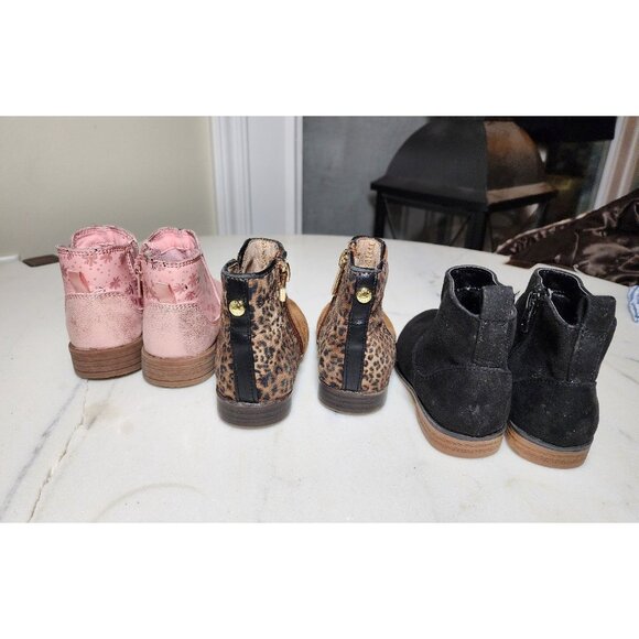 Girls Michael Kors Emma Keena chestnut bootie   Size 6/7 - Picture 3 of 8